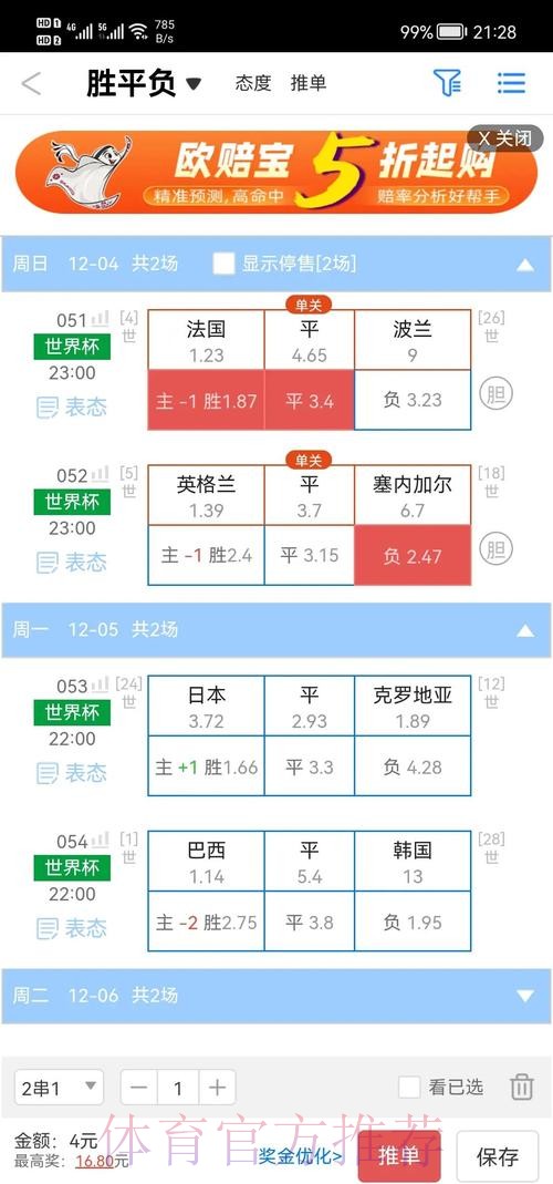 世界杯盘口推荐最佳